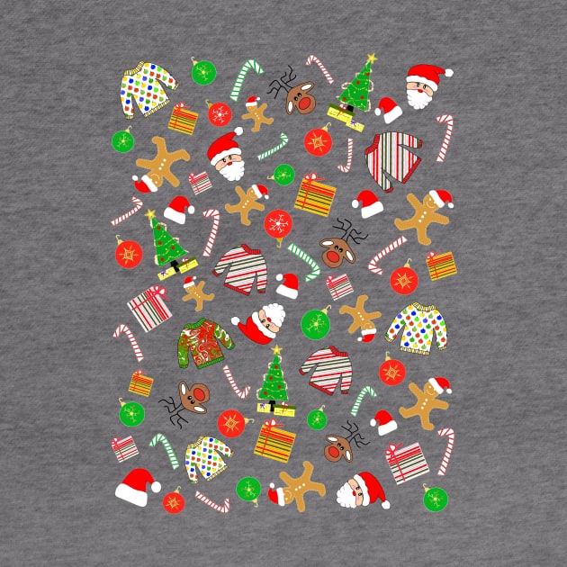 EVERYTHING Christmas Ugly Christmas Sweater by SartorisArt1